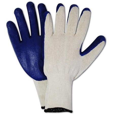 MAGID Magid Glove 336TL12 Latex Coated Palm Mens Glove; Large - 12 Pack 188602